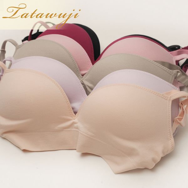 

japanese-style solid wireless ju rong sweat absorbing bra womens sports underwear /30, White;black