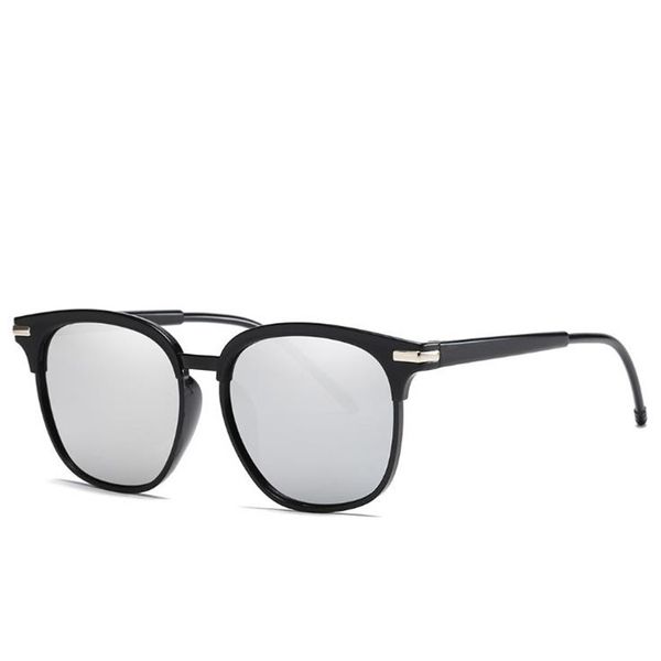 

fashion women & men sunglasses personality sun glasses color film eyeglasses anti-uv spectacles eyewear sun glasses a, White;black