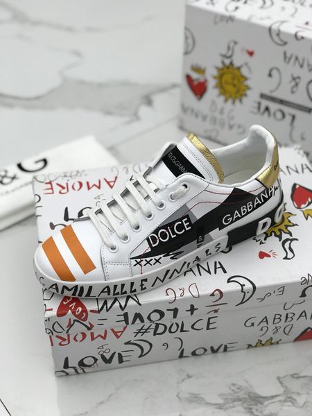 

dhl 2020 platform new fashion casual sneakers retro basketball men's shoes triple golden casual sneakers02, Red;white