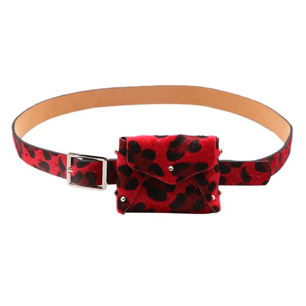 

sleeper 2019 new fashion #401 ladies women leopard ajustable hasp purse small belt bag waist bag mini casual ng