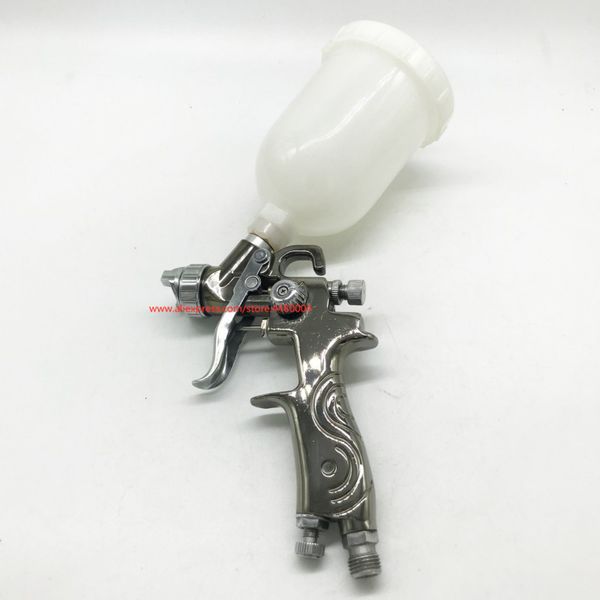 

mini repair spray gun sri pro 0.8mm/1.0mm gravity feed paint sprayer with 250ml cup