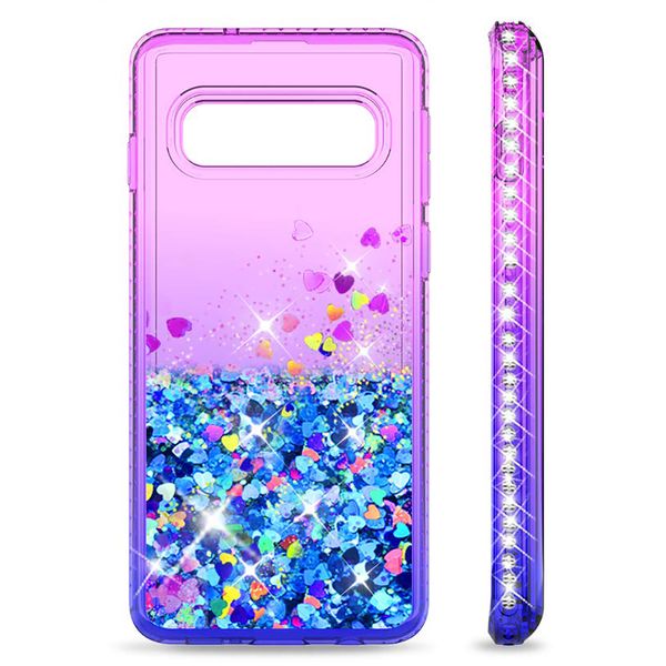 green diamonds Samsung S10 Case