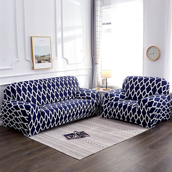 

geometric elastic sofa cover cotton stretch sofa slipcovers covers for living room towel couch cover 1/2/3/4 seater