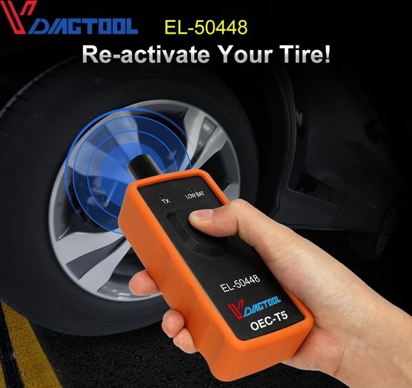 

electronic diagnostic-tool el50448 auto tire presure monitor sensor oec-t5 for g-m/ tpms reset tool el-50448