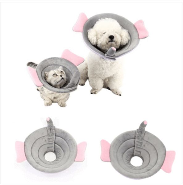 

wholesales frog recovery elizabethan collar pet anti-biting ring collars protective wound
