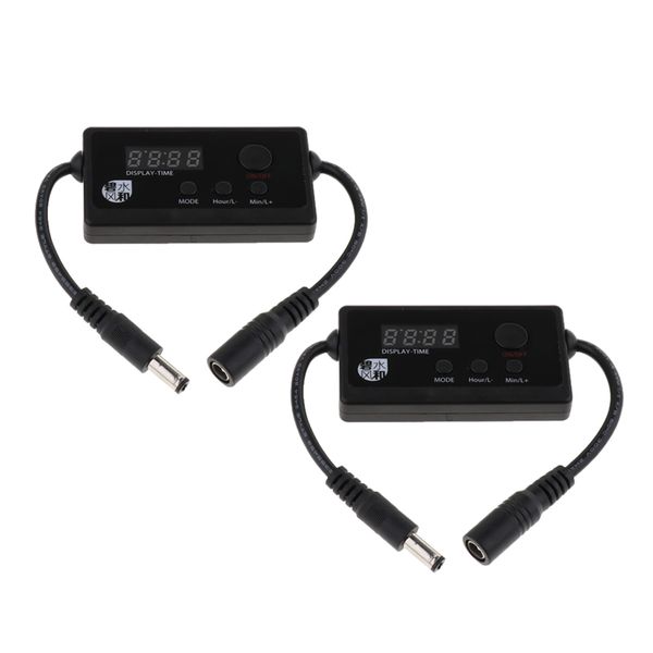 

2pcs led dimmer controller timer modulator for aquarium fish tank led light lamp