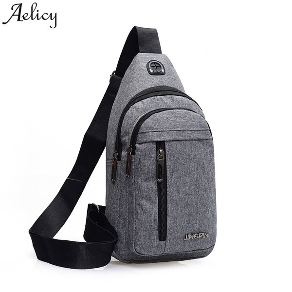 

aelicy men shoulder bag versatile canvas messenger bag simple chest for men bolsos mujer bolsas bolso hombre belt waist