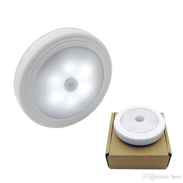 

sycees датчик движения светодиодные лампы night light, работающий от батареи, наклеить anywhere для шкаф, кабинет, спальня, ванная комната
