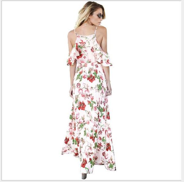 676 mulheres de macacões, vestidos casuais, macacão saia vestido floral com mangas vestidos nuevo estilo vestido para chicas mujeres wt19