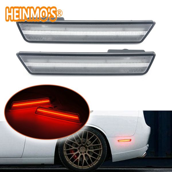 

for dodge challenger 2008-2014 dodge charger 2011-2014 rear side led turn signals smarker lamps car smd red signal lights