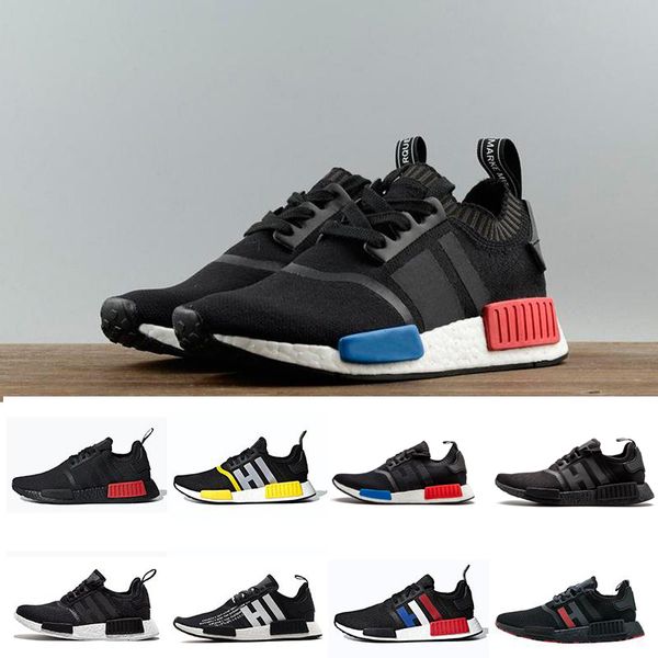 

vintage nmd r1 designer sports shoes triple black white oreo atmos bred og mens trainers luxury woman running casual shoes sneakers loafers