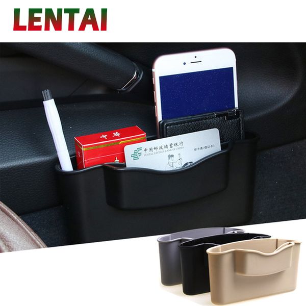 

lentai 1pc car storage box auto seat gap box for xc60 v60 jazz suzuki swift sx4 nissan qashqai juke opel insignia