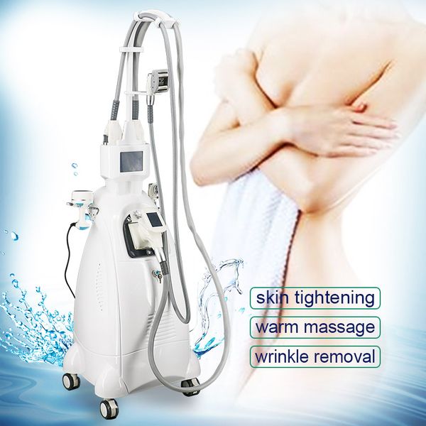 

2020 roller velashape machine cellulite with 4 handles vacuum rf infrared laser rollers 40k cavitation velashape body sliming machine