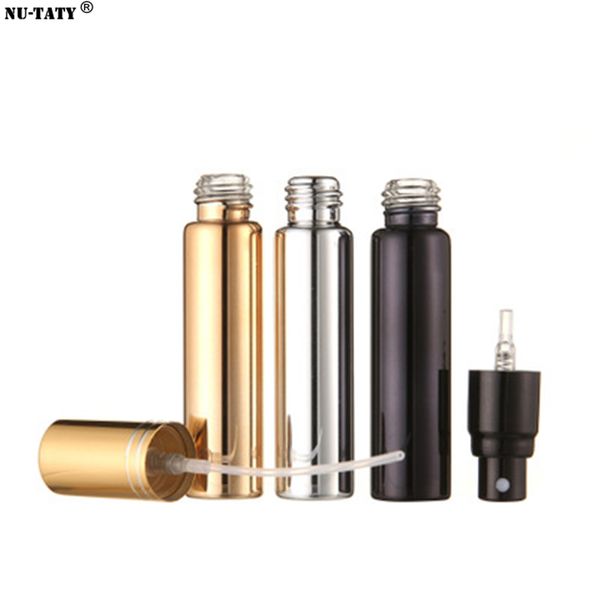 

packing bottles nu-taty 5ml&10ml electroplating perfume bottle spray small delayed dispensing glass empty tool