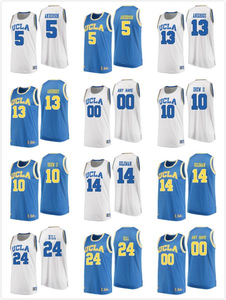 

ucla bruins jersey college basketball russell westbrook lonzo ball zach lavine kareem abdul jabbar reggie miller bill walton kevin love blue, Black