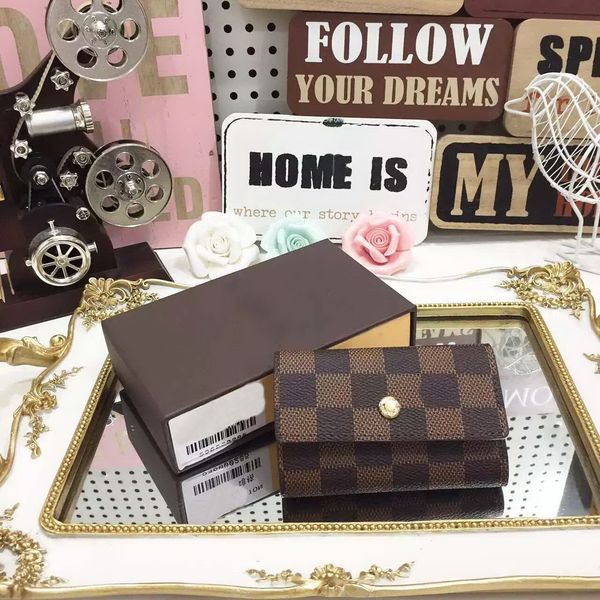 

Известный бренд женщины / мужчины Кошельки из натуральной кожи Мода 62630 классичес