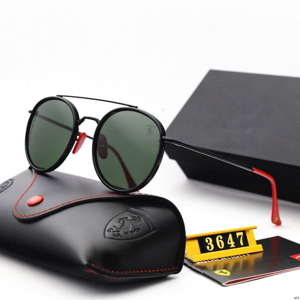 

new mens sunglasses women luxury sunglasses stylish fashion designer sunglasses for mens womens glass uv400 6 style with litttle, White;black