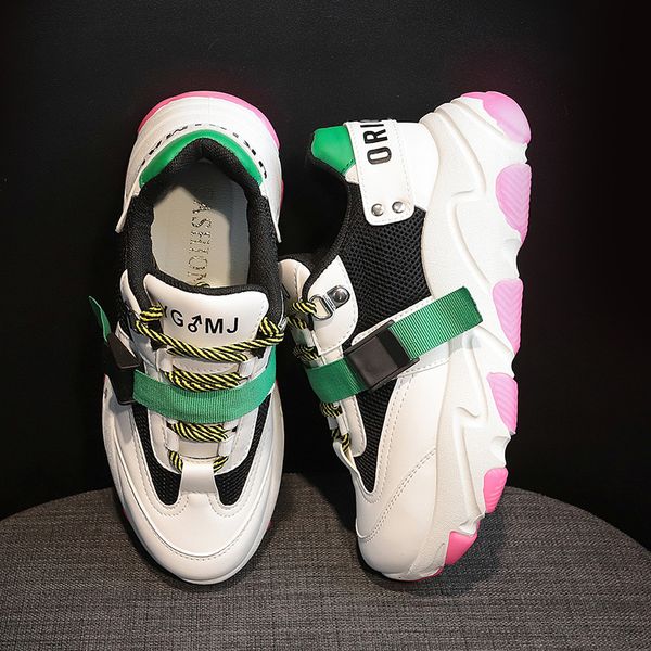 

2020 designer women casual shoes sport luxury triple s trainers shoes chunky nyfw jagger outdoor, Black