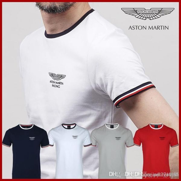 

2018 горячая стильная мужская модная футболка, White;black
