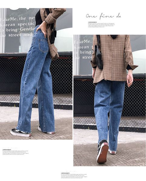 

deep blue women's tailored waist and hip princess jeans bk946