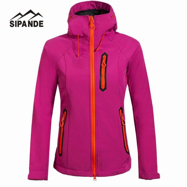 

женщин туризм куртки softshell куртка мужчины открытый осень зима спорт пальто водонепроницаемый ветрозащитный кемпинг лыжная куртка, Blue;black