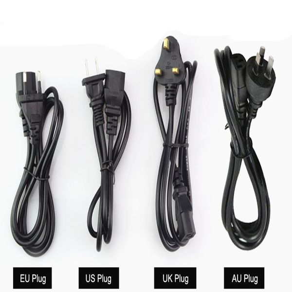 Freeshipping Transformadores DC 12V 6A Adaptador de Alimentação + Cord Para 5050 3528 rígida Faixa de LED Light Display LCD Monitor de 10PC / LOT