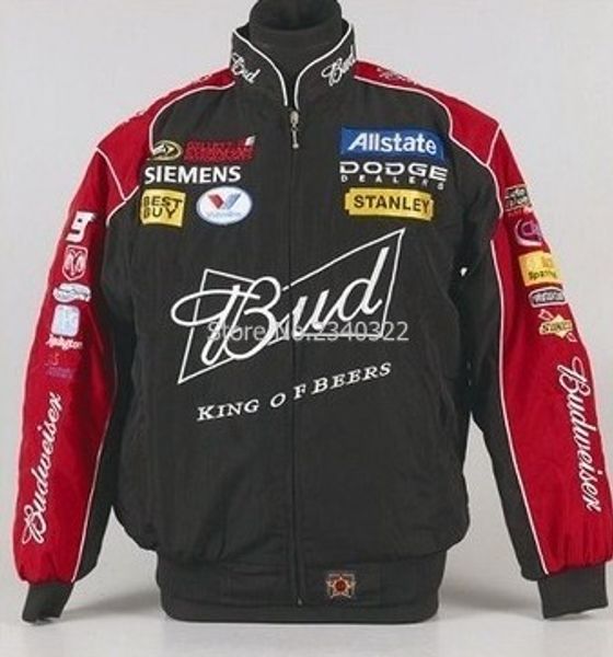 

new winter men casual budweiser jacket male outwear zipper coat, Black;brown