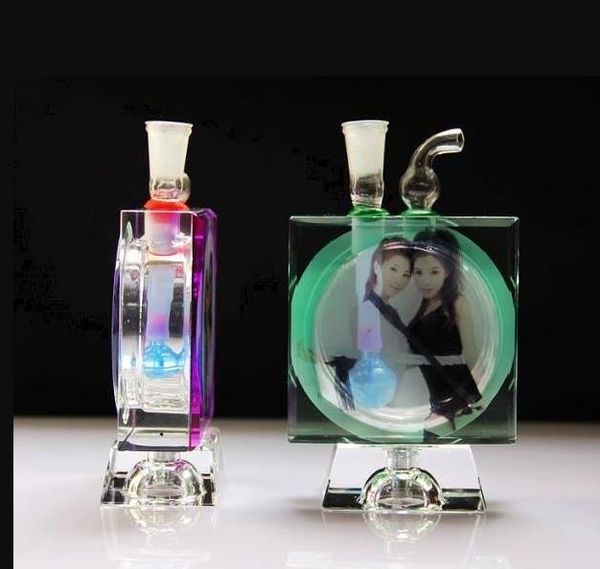 Beauty Crystal Pot Glasbongs Zubehör ﾠ, Glasrauchpfeifen bunte Mini-Mehrfarben-Handpfeifen Bestes Löffelglas