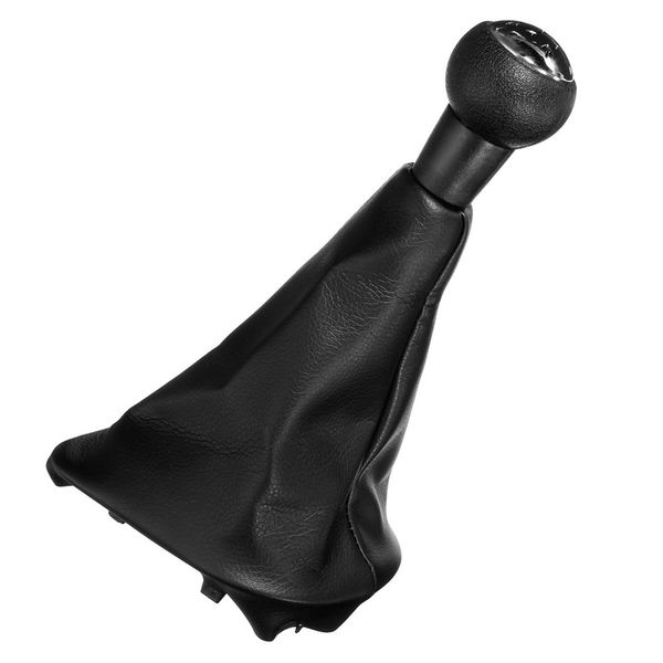 

5 speed gear shift stick leather gaitor gaiter knob cover for 207 307 cc 308 dirt-proof anti-dust car styling supplies
