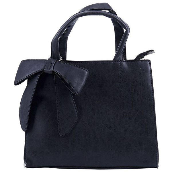 

женщины сумка лук большой емкости pu кожа сумка сумки плеча сумка tote casual