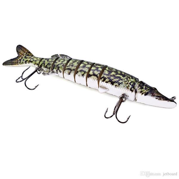 

pike muskie fishing tool lure bait life-like baby multi-jointed swimbait mini lures for seabass sunfish multi-jointed wobbler fishing tackle