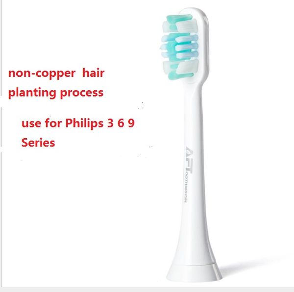 

Copper hair bru h head crown level for electric toothbru h independent model