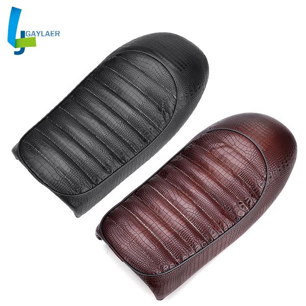 

motorcycle retro vintage cafe racer hump seat saddle scramble flat pan for cb cl series cl100 cl125s cl200 cb500 cb550