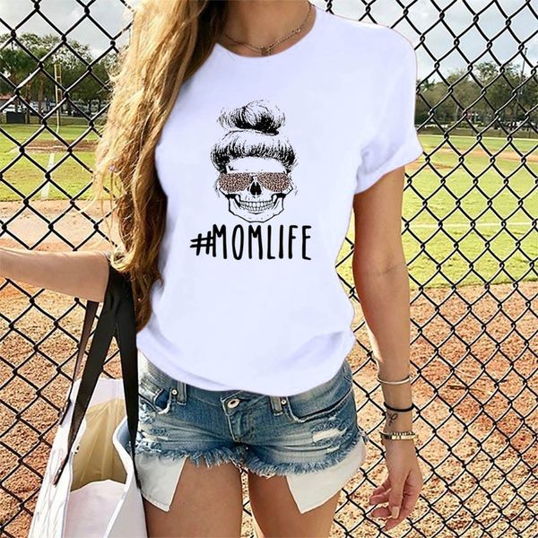

womens summer t shirt with printed fashion casual streetwear t shirts 2020 new breathable tees 4 colors size s-2xl ph-yf20566, White