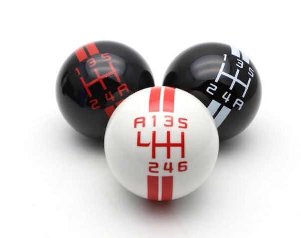 

universal 5 speed mt gear shift knob gearshift shifter stick lever headball arm pen pomo fit for momo ford mustang gt500