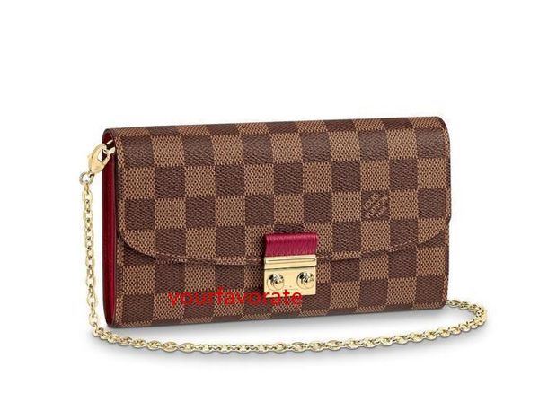 

croisette wallet n60125 new women fashion shows exotic leather bags iconic bags clutches evening chain wallets purse