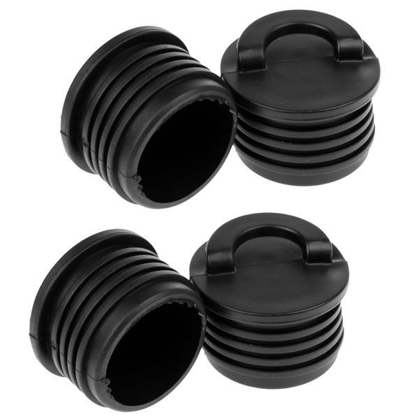 

4 pieces kayak canoe boat raft scupper ser bung drain holes plugs