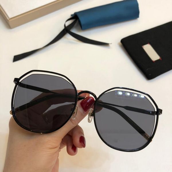 

new gg2218 mens sunglasses men sun glasses women sunglasses fashion style protects eyes gafas de sol lunettes de soleil with box, White;black