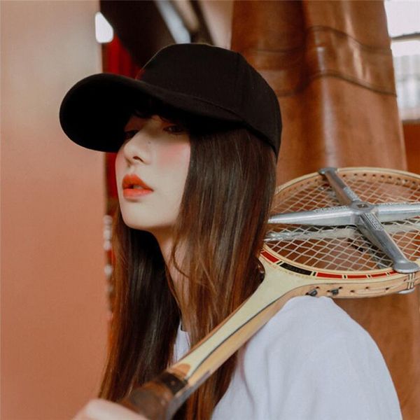 

led light up baseball caps glowing adjustable hats perfect for party hip-hop running outdoor new design 2020, Black
