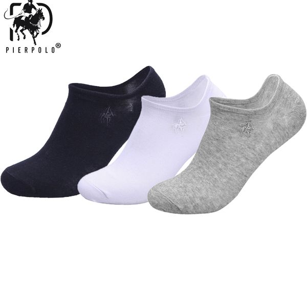 

10 pairs/lot pier casual invisible mens socks summer men's solid color cotton socks boat for man dress meias eu size 38-43, Black