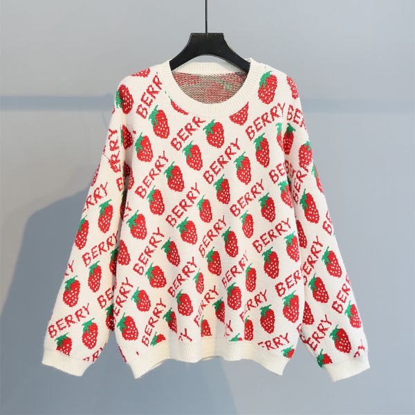 

small fresh pullover 2019 autumn and winter new korean female cute loose knit sweater yfnt2319, White;black
