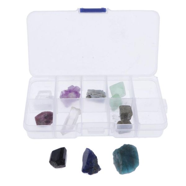 

10pcs natural mineral crystal stone collection