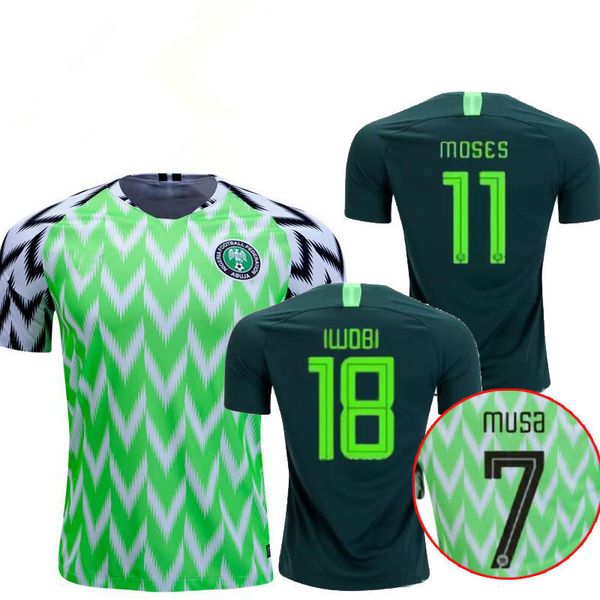 

Thailand quality occer jer ey mikel 10 home jer ey iwobi 18 away green iheanacho 2018 world cup jer ey ndidi 7 mu a football hirt