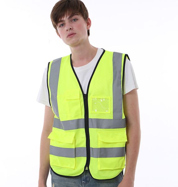 

customized reflective vest for direct selling fire-proof traffic safety clothes, mesh protective vest and waistcoat ing