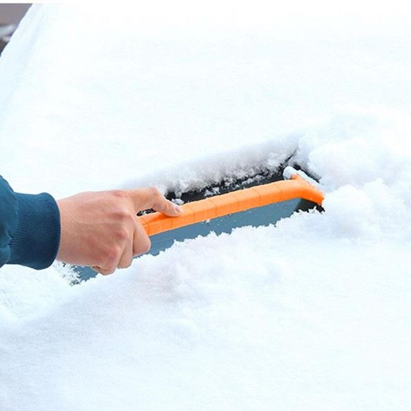 

new car auto vehicle snow ice scraper snow brush clear car ice scraper shovel removal brush winter tool ##4