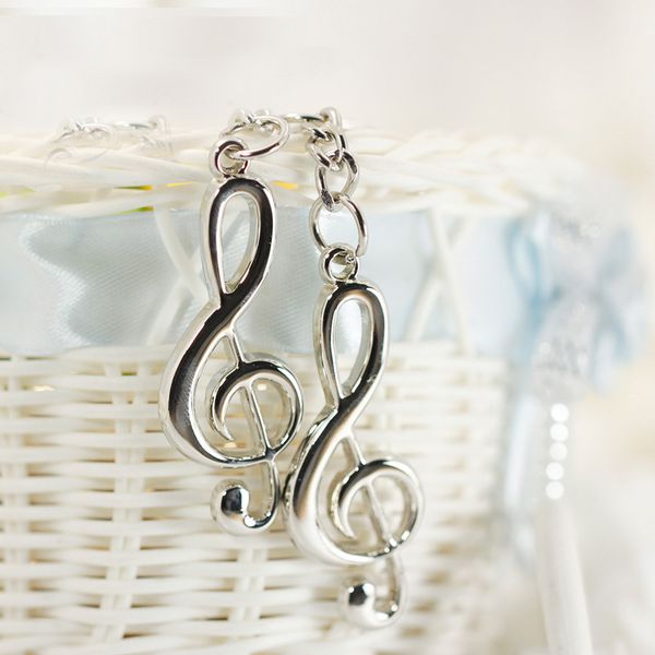 

cool metal keychain music high notes keychains fashion gifts