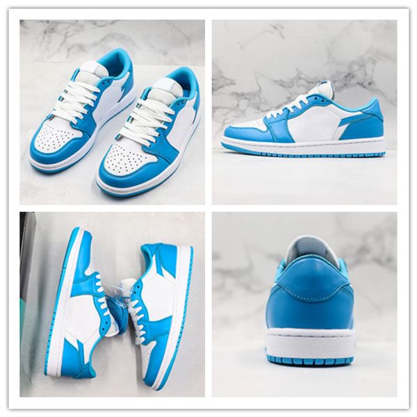 

new with box sb 1s unc mens womens basketball shoes 4 north carolina blue sapphire blue powder trainers designed by eric koston