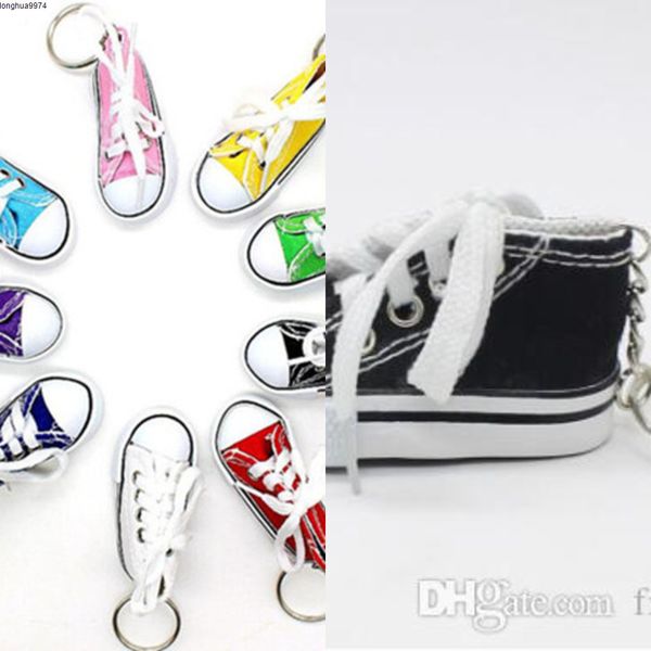 

key ring chain shape mini creative board shoes bag fashion pendant funny canvas shoes pendant christmas party gift party supplies wy99q-2, Silver