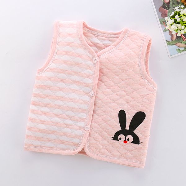 

kids vest girls soft cotton warm vest jacket winter spring waistcoats for boy baby toddler cardigan coat outerwear, Blue