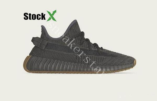

2020 earth yeshaya cinder kanye west desert sage reflective mens running shoes yecheil yeehu tailgate marsh black angel sneaker with box